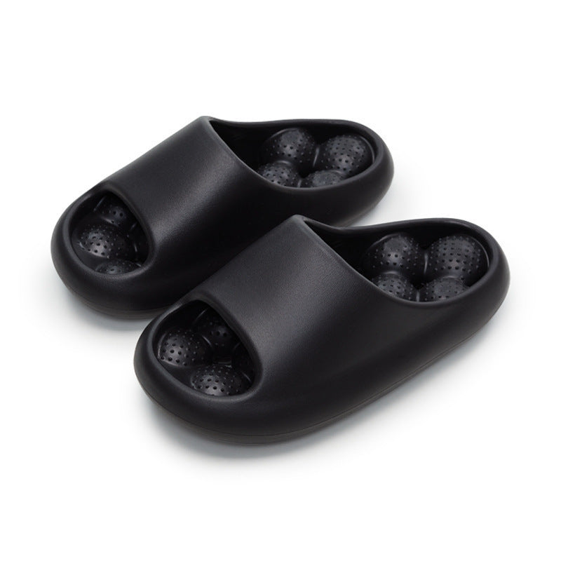 Ball Massage Sole Design Salle de bain Pantoufles Femmes Maison Chaussures Intérieur Non-slip Plancher Accueil Pantoufles D’été