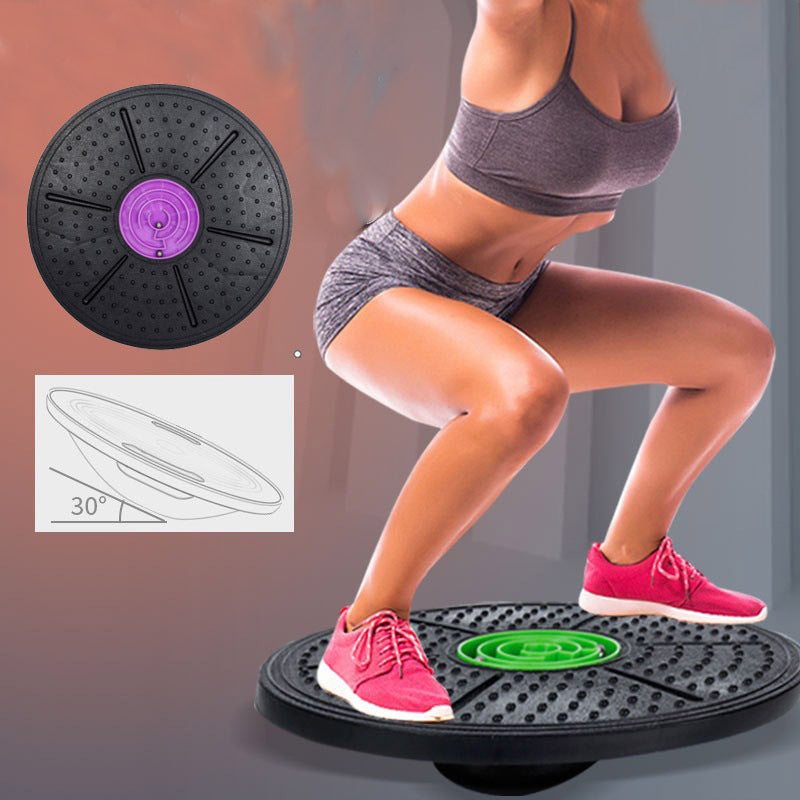 Yoga Balance Board Disque Stabilité Ronde Plaques Exercice Formateur pour Fitness Sport Taille Tortillant Fitness Balance Board