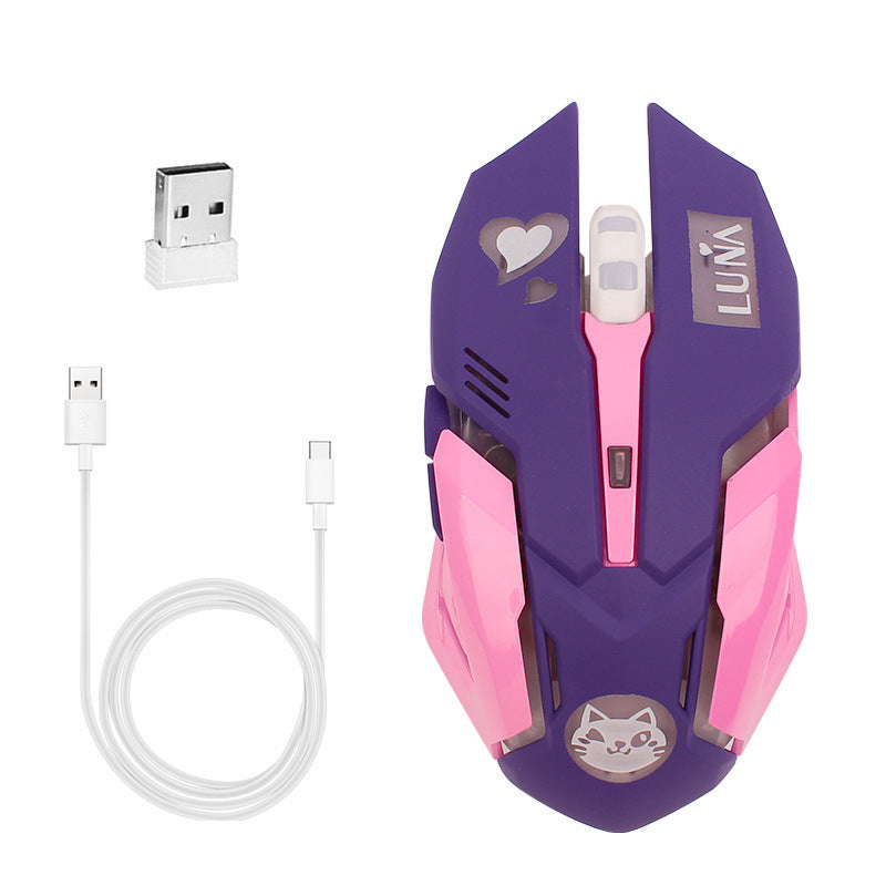 Accessoires pour périphériques informatiques Souris de jeu muette