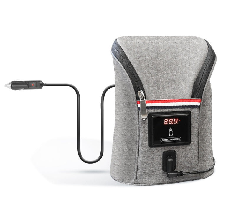 Voiture USB Bébé Bouteille Chauffe-Portable Voyage Lait Maternel Réchauffeur