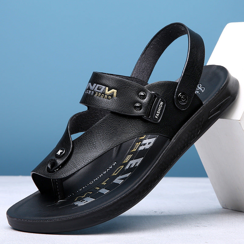 Tongs antidérapantes, chaussures de plage, sandales décontractées en microfibre
