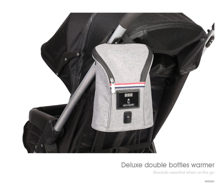 Voiture USB Bébé Bouteille Chauffe-Portable Voyage Lait Maternel Réchauffeur