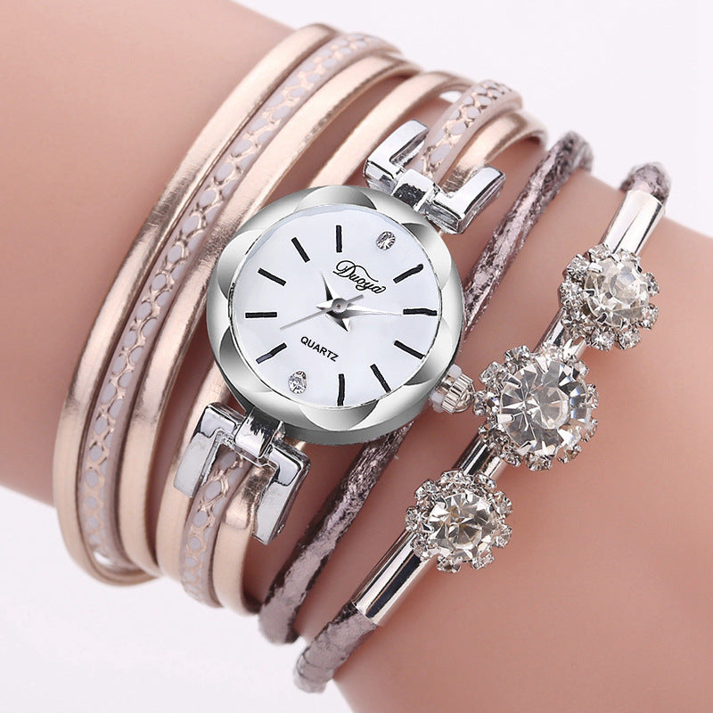 Montre bracelet heure en cristal