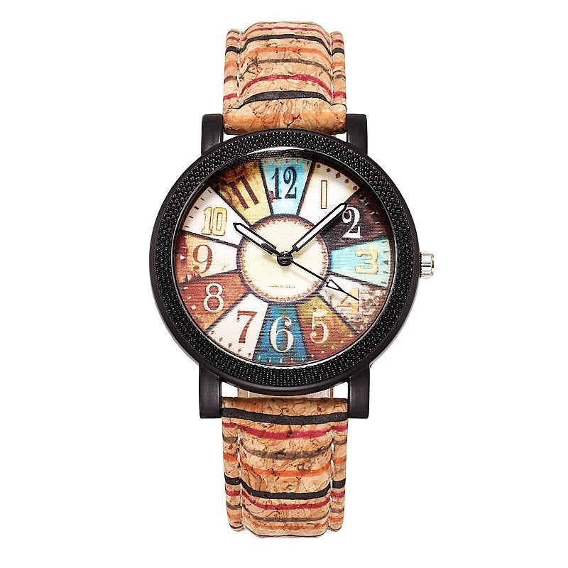 Casual Vintage En Cuir Femmes Quartz Montre-Bracelet Cadeau Horloge