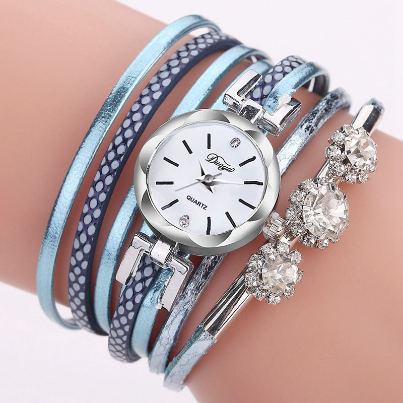 Montre bracelet heure en cristal