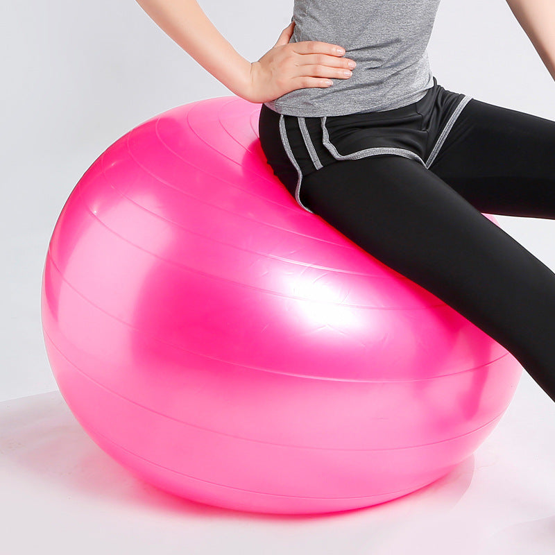 Boule de Yoga Fitness Débutant Enfants Exercice Gymnastique Plus Brillant Balle