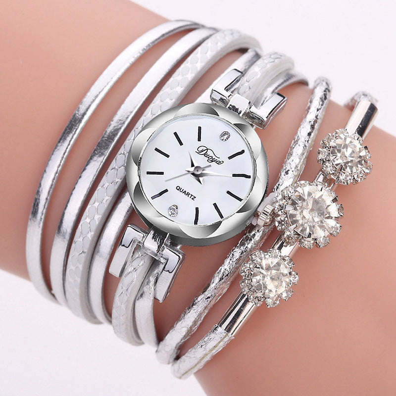 Montre bracelet heure en cristal