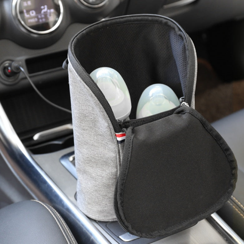 Voiture USB Bébé Bouteille Chauffe-Portable Voyage Lait Maternel Réchauffeur