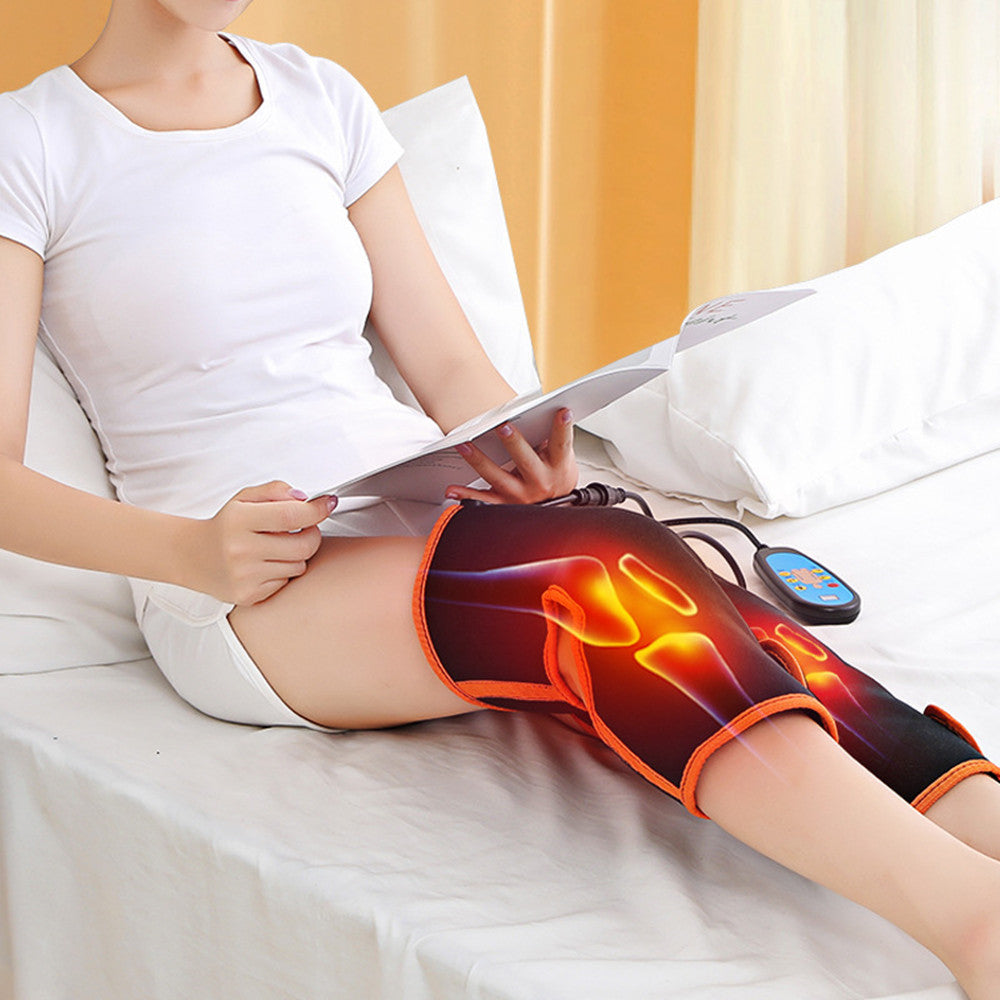 Appareil de massage chauffant et électrique pour les articulations du genou
