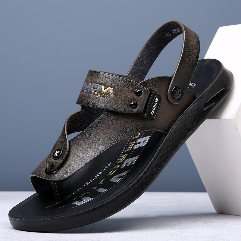 Tongs antidérapantes, chaussures de plage, sandales décontractées en microfibre