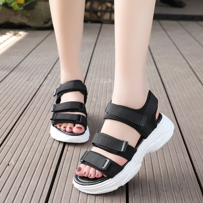 Women's Fashion Velcro Platform Sports Beach Shoes