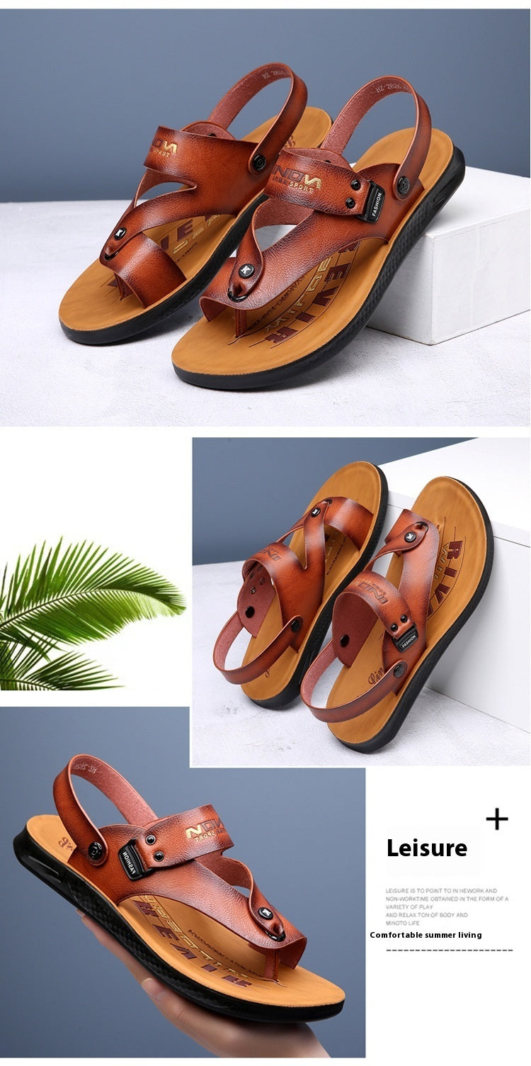 Tongs antidérapantes, chaussures de plage, sandales décontractées en microfibre
