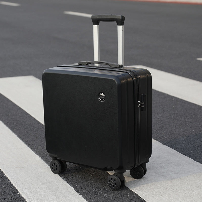 Valise à roulettes de 18 pouces, bagages à motifs imprimés, valise pour petits enfants, sac d'embarquement