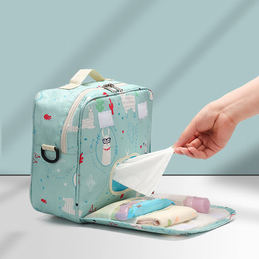 Sac de rangement pour couches pour bébé Sac à couches portable Grand sac à couches