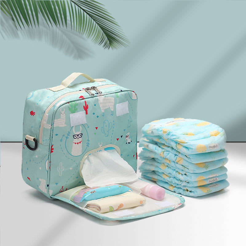 Sac de rangement pour couches pour bébé Sac à couches portable Grand sac à couches