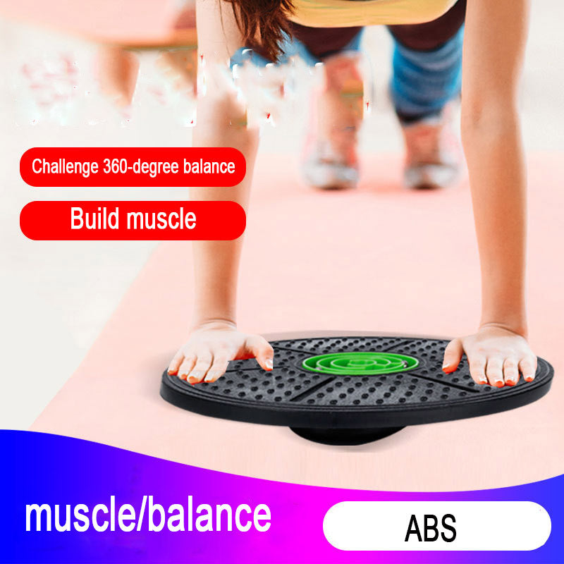 Yoga Balance Board Disque Stabilité Ronde Plaques Exercice Formateur pour Fitness Sport Taille Tortillant Fitness Balance Board