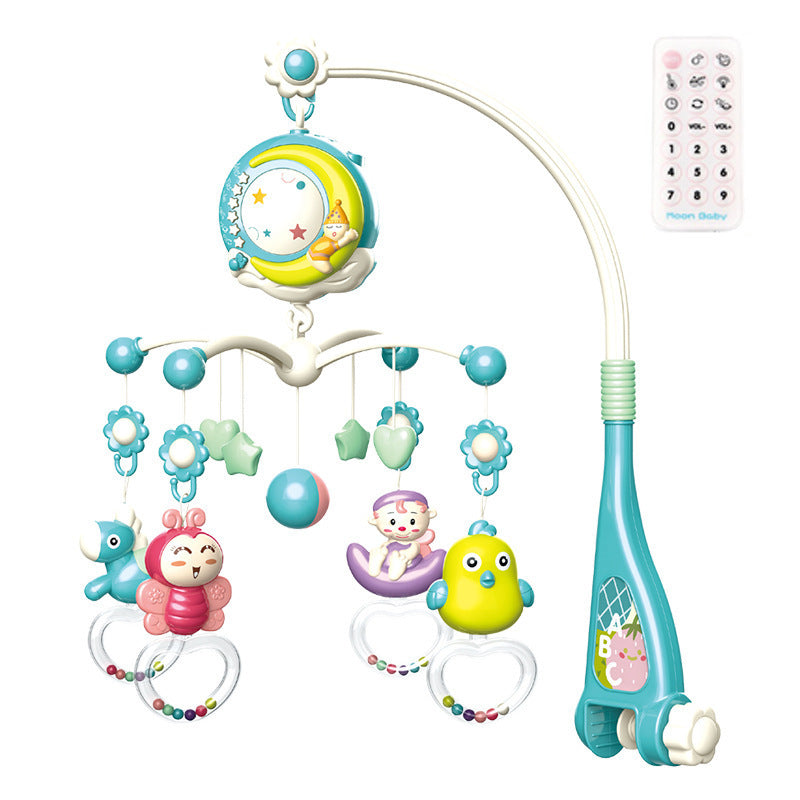 Hochets pour bébé, mobiles pour berceau, porte-jouets, mobile rotatif, cloche de lit, boîte à musique, projection, nouveau-né, bébé, garçon