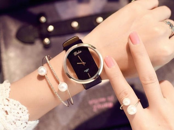 Montre creuse pour dames