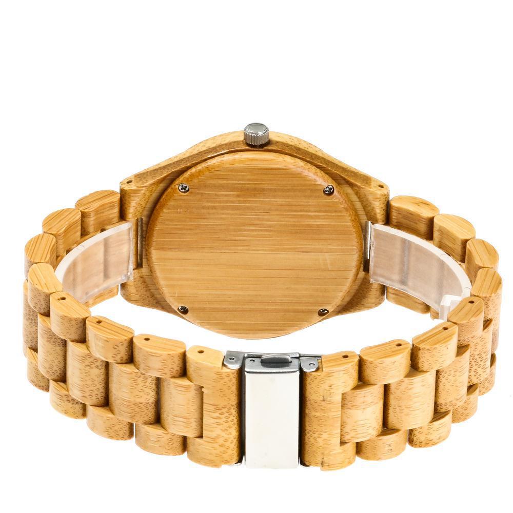 Montre Mode creative bois montre