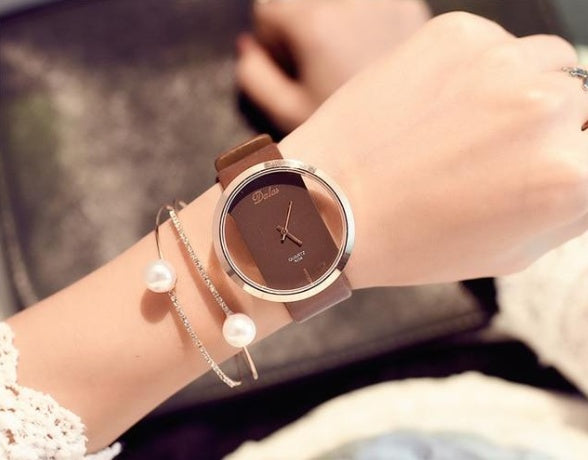 Montre creuse pour dames