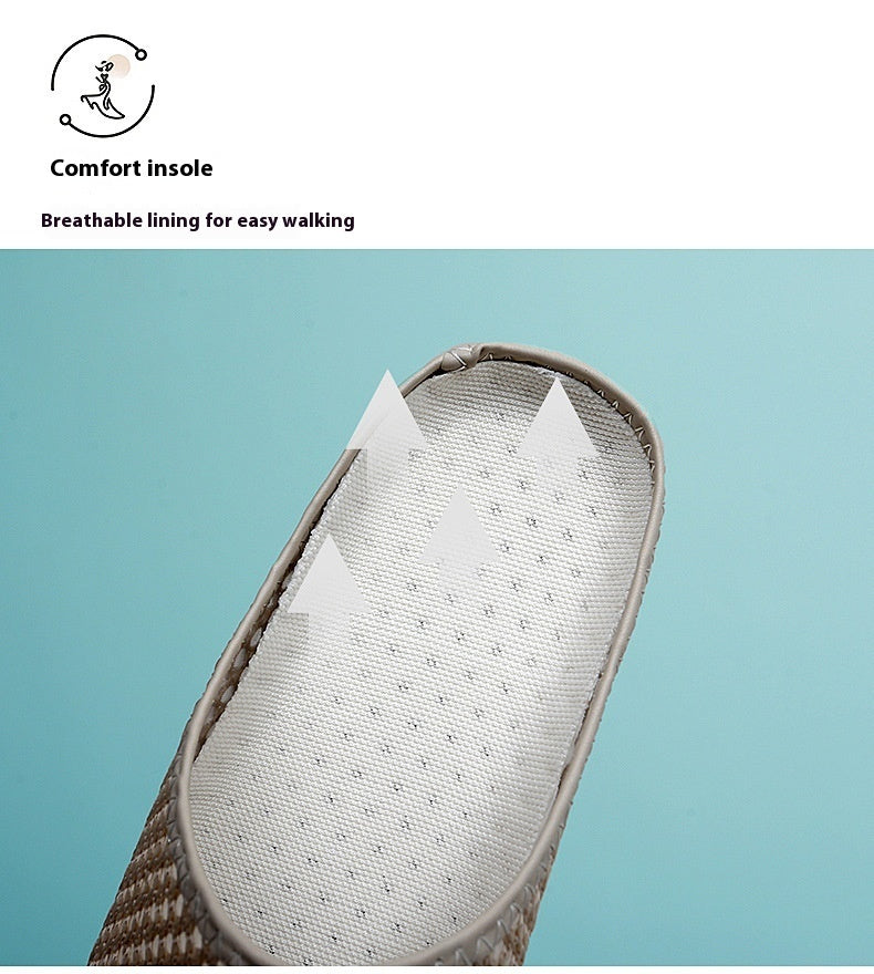 Soft-soled Mesh Surface Breathable One Pedal Couple Style