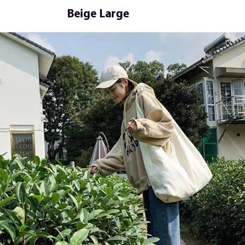Sac bandoulière simple en toile,