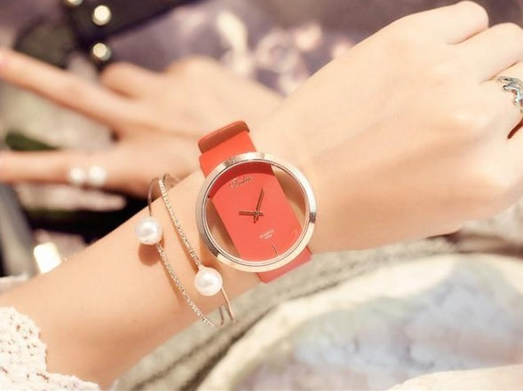 Montre creuse pour dames