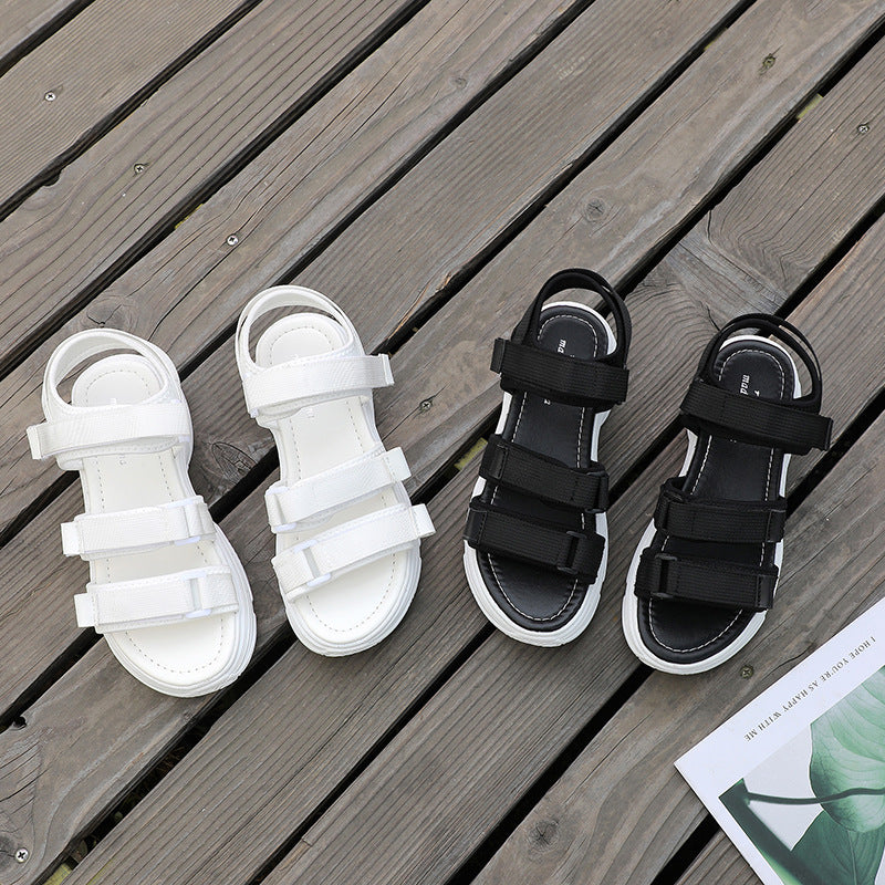 Women's Fashion Velcro Platform Sports Beach Shoes