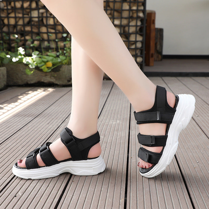 Women's Fashion Velcro Platform Sports Beach Shoes