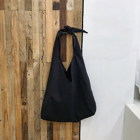 Sac bandoulière simple en toile,