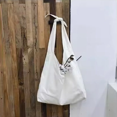 Sac bandoulière simple en toile,