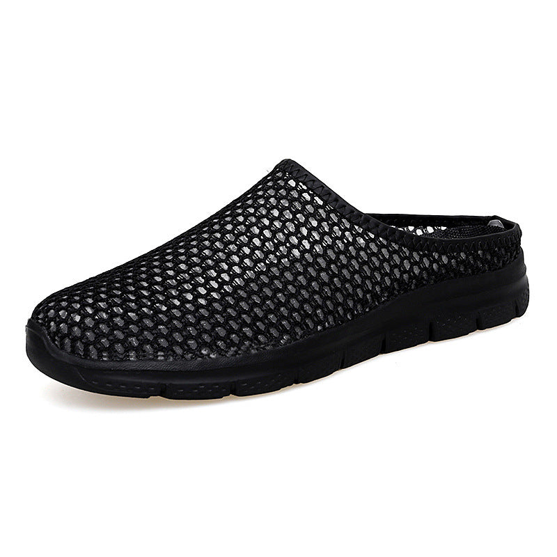 Soft-soled Mesh Surface Breathable One Pedal Couple Style